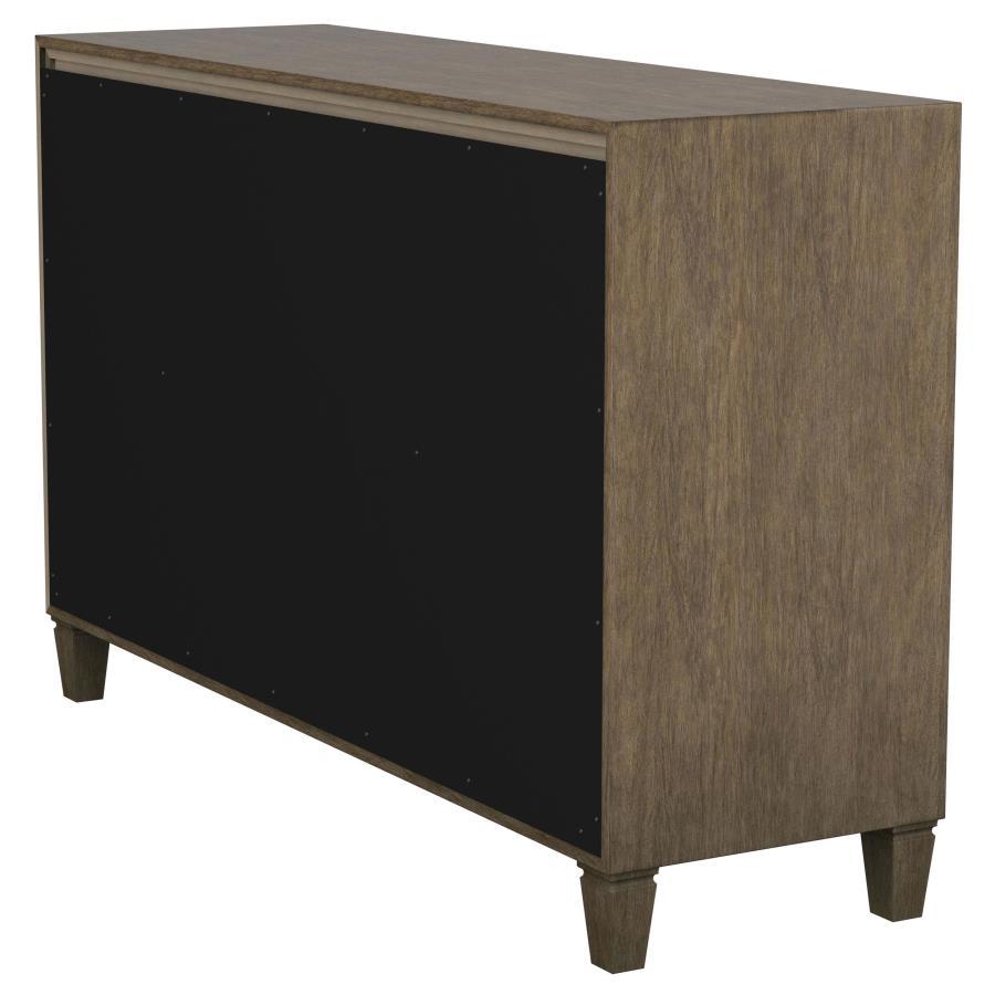 Matisse - 4-Drawer Sideboard Buffet Cabinet - Dark Brown