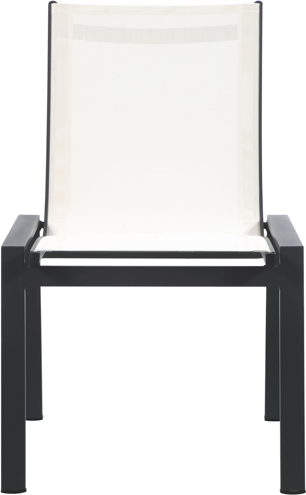 Nizuc - Outdoor Patio Dining Chair With Gray Frame (Set of 2)