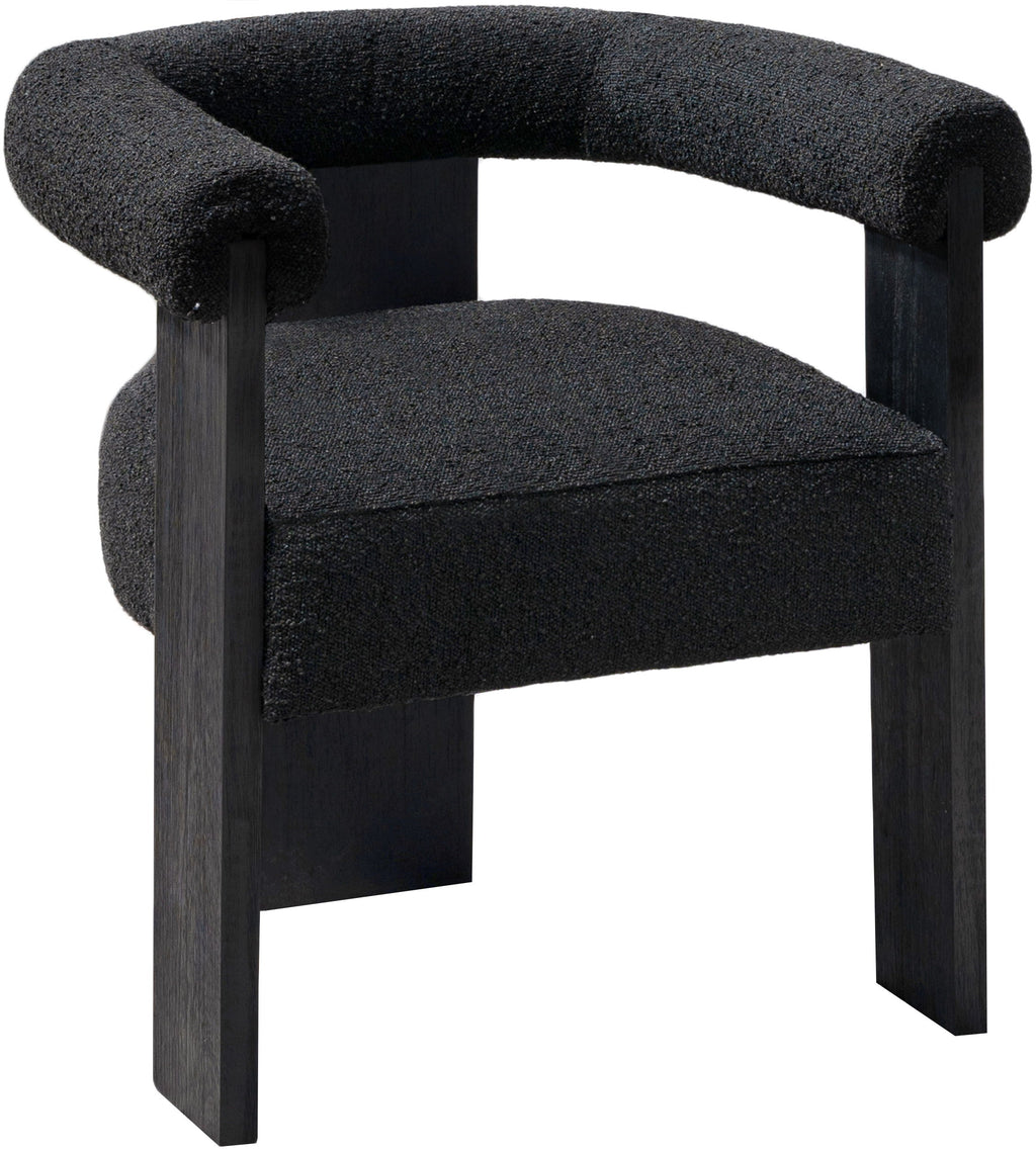 Barrel - Dining Chair - Black Legs