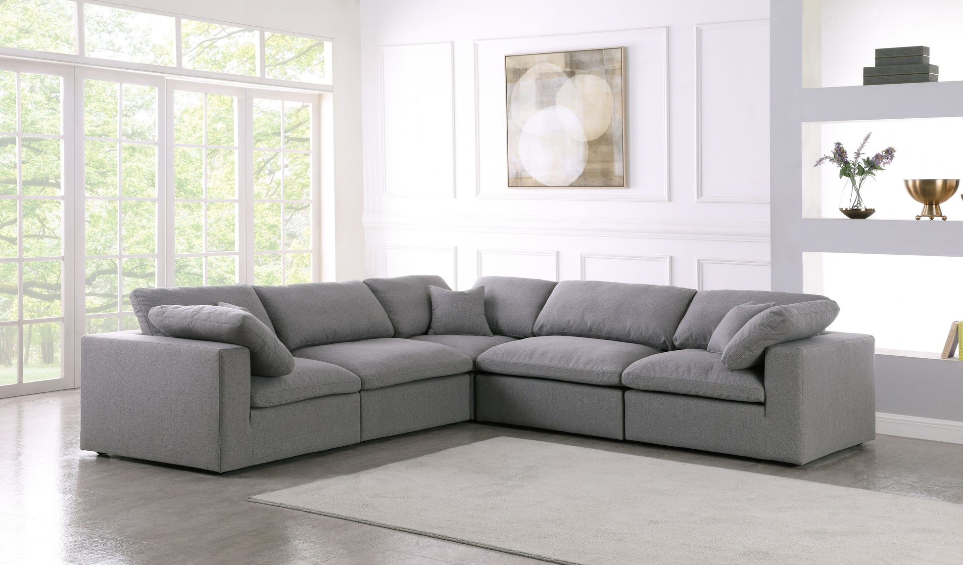 Serene - 5 Piece Modular Sectional