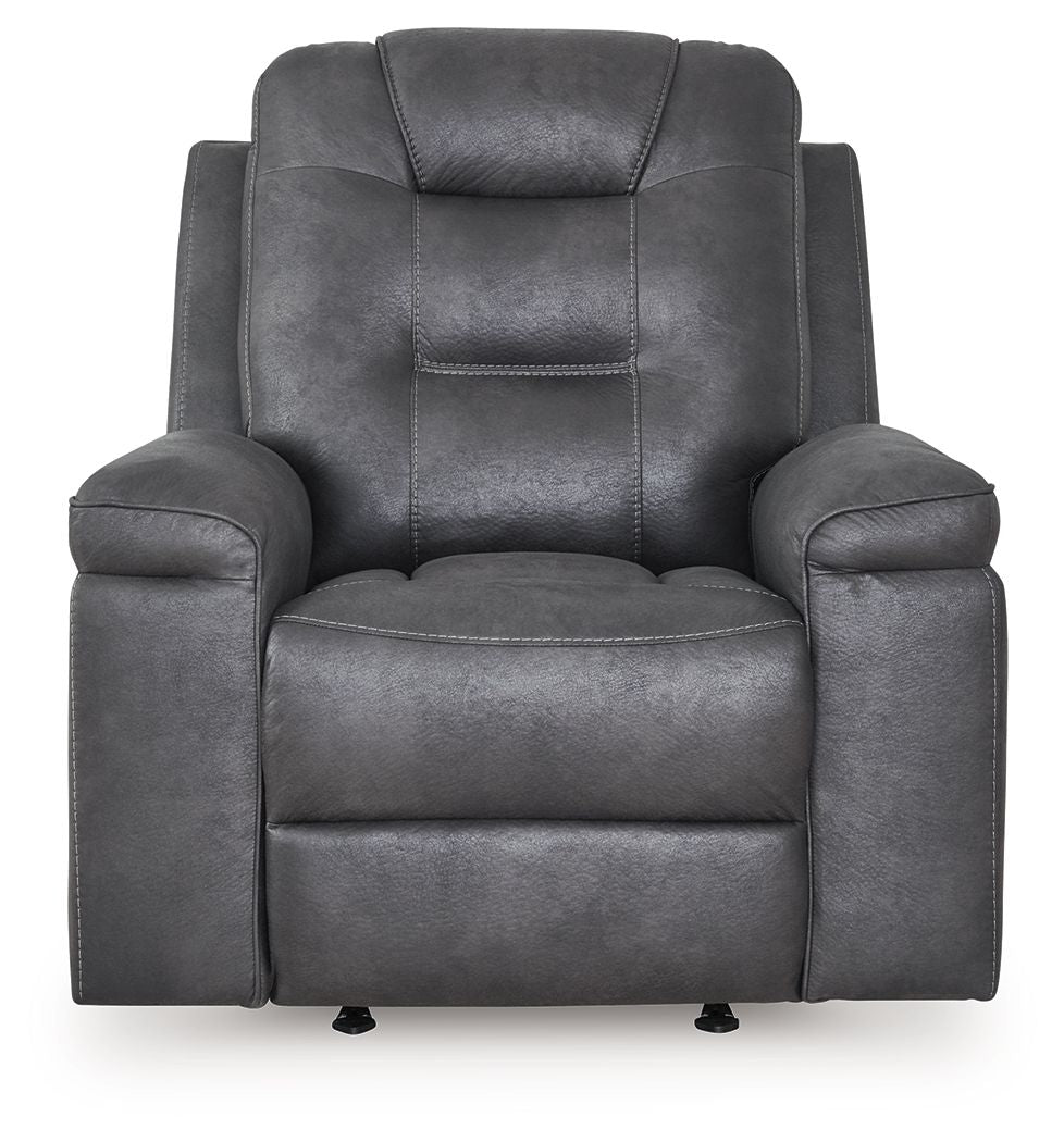 Stockworth - Granite - Rocker Recliner