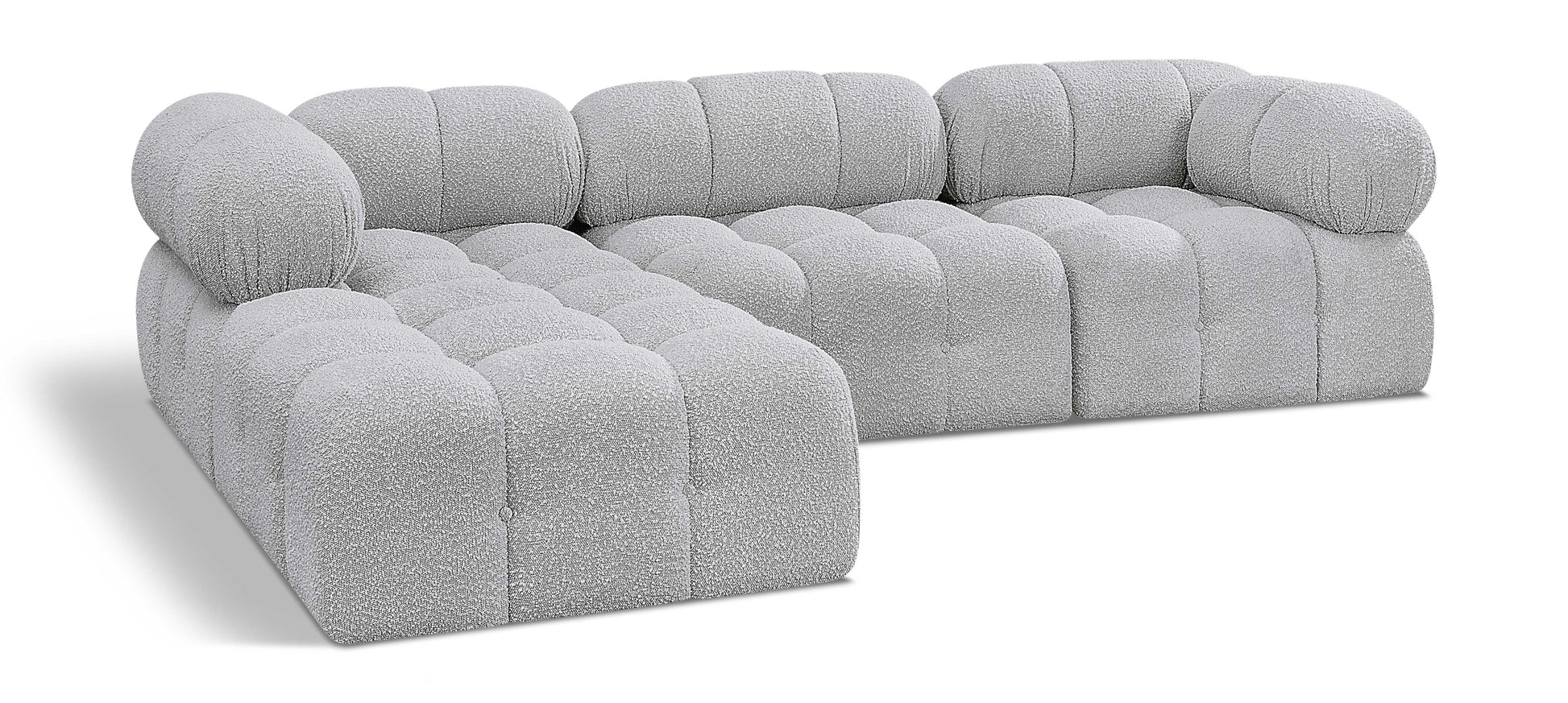 Ames - 4 Piece Fabric Modular Sectional
