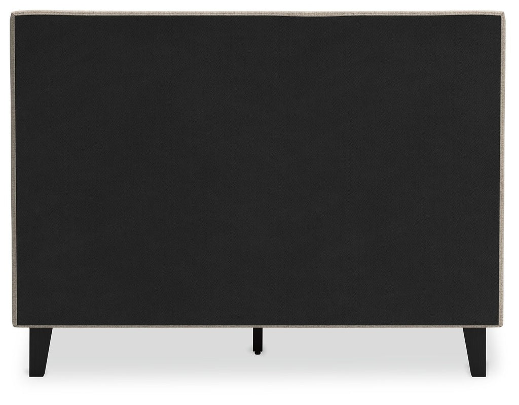 Cielden - Upholstered Bed With Roll Slats