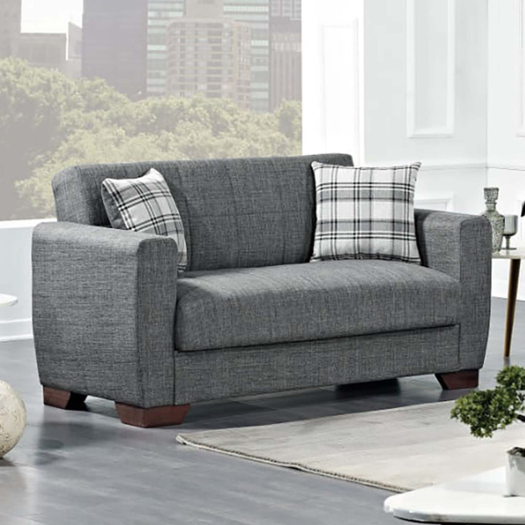 Ottomanson Barato - Upholstered Convertible Loveseat With Storage