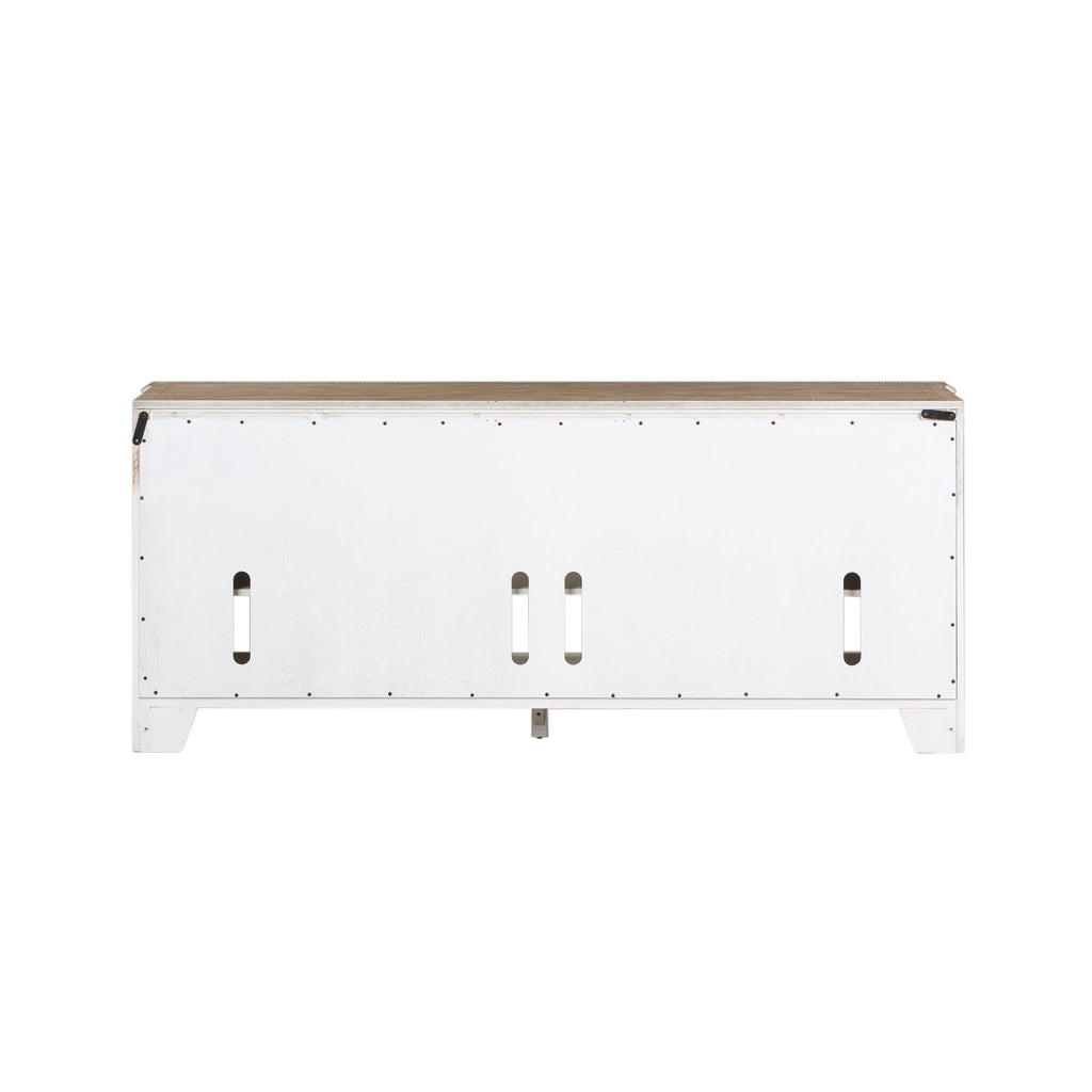 Magnolia Manor - Entertainment TV Stand - White