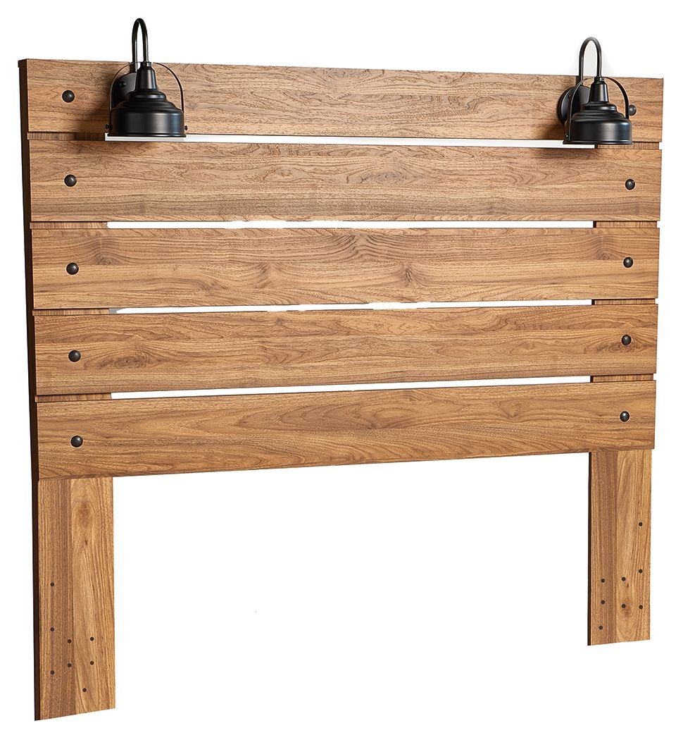 Pasklyn - Brown - King Panel Headboard