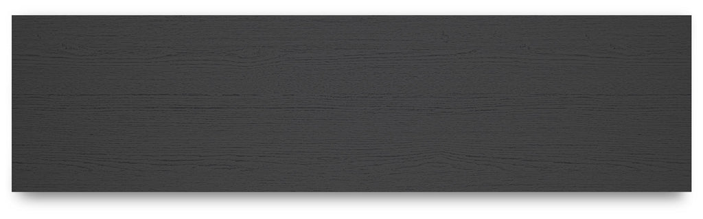 Cayberry - Black - TV Stand With Fireplace