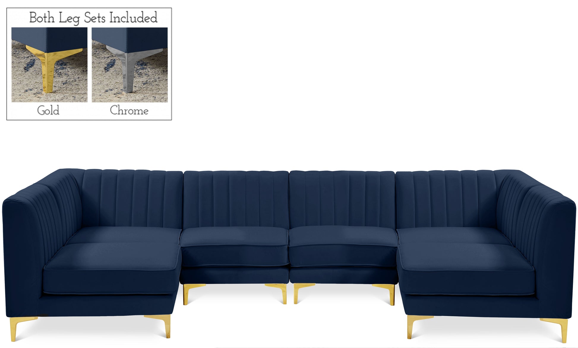 Alina - 6 Piece Modular U-Shaped Sectional