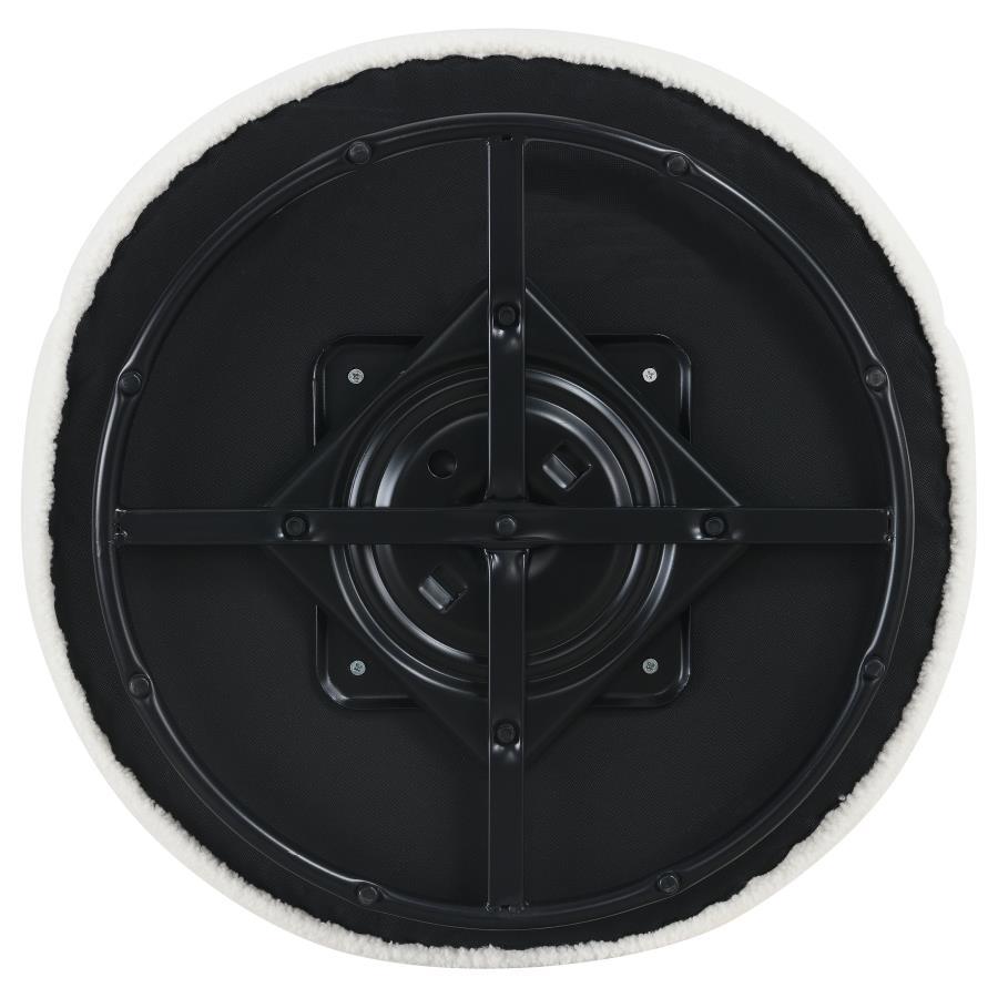 Joyce - Upholstered Barrel Back Swivel Chair