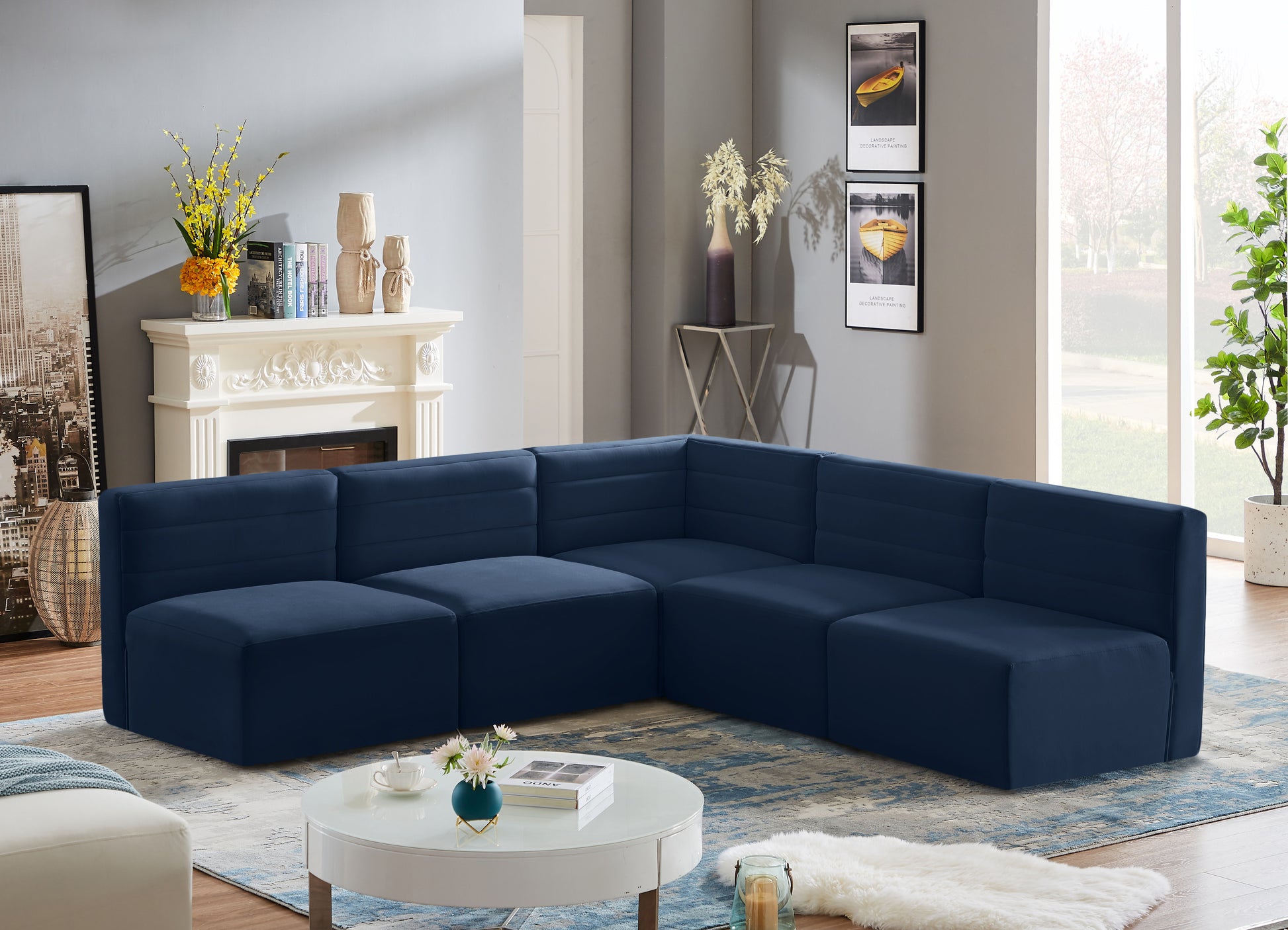 Quincy - 5 Piece Modular Sectional