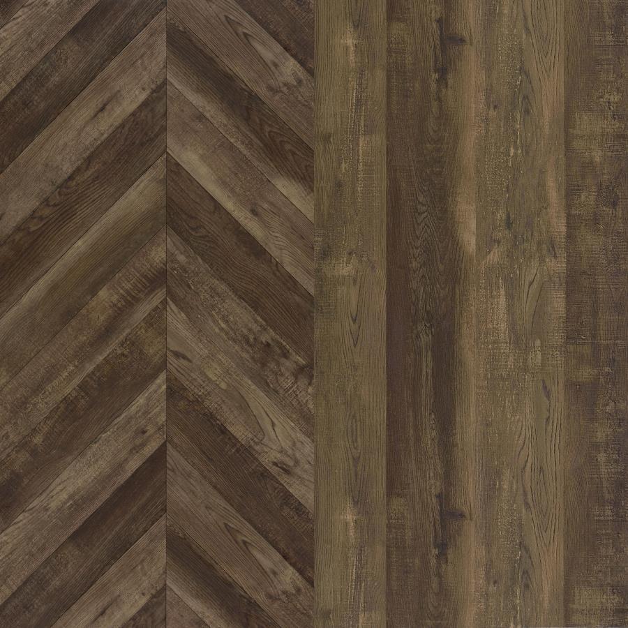 Myles - 2 Door Engineered Wood TV Stand - Rustic Oak