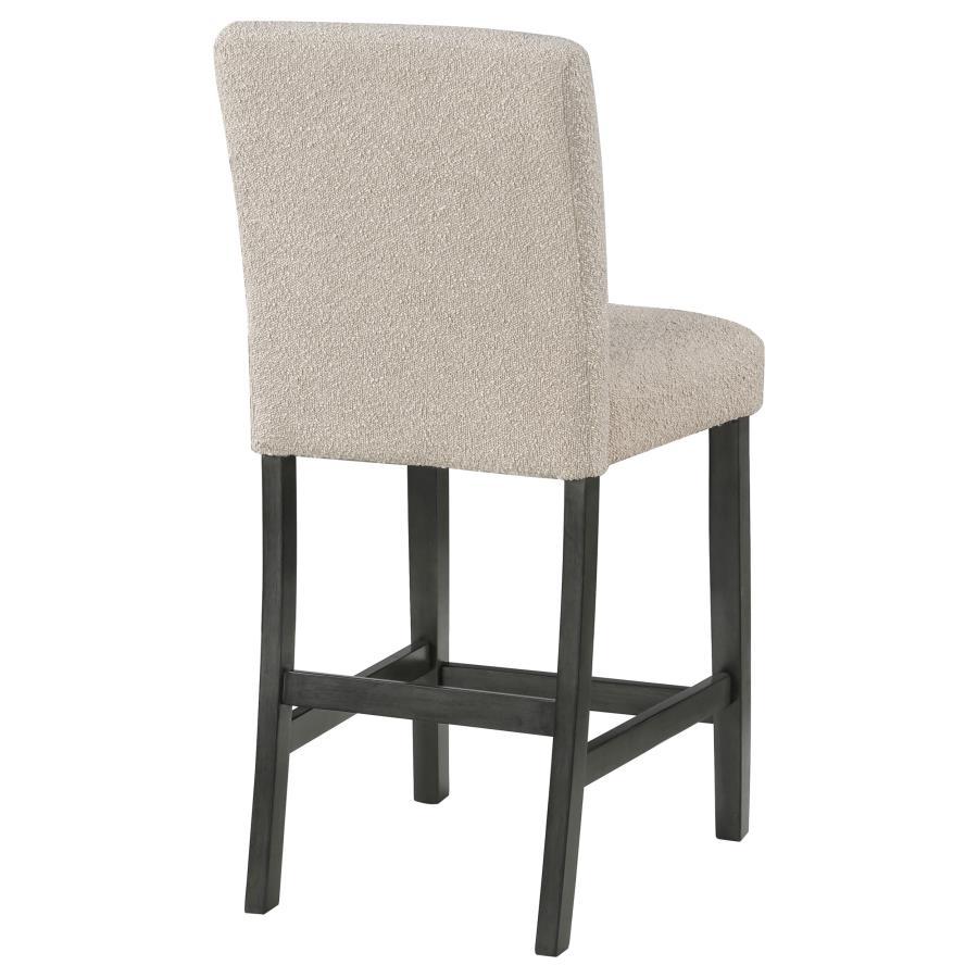 Alba - Boucle Upholstered Counter Height Dining Chair (Set of 2)