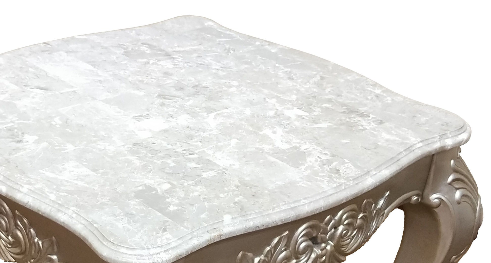 Emily - 5 Piece Living Room Set - Silver