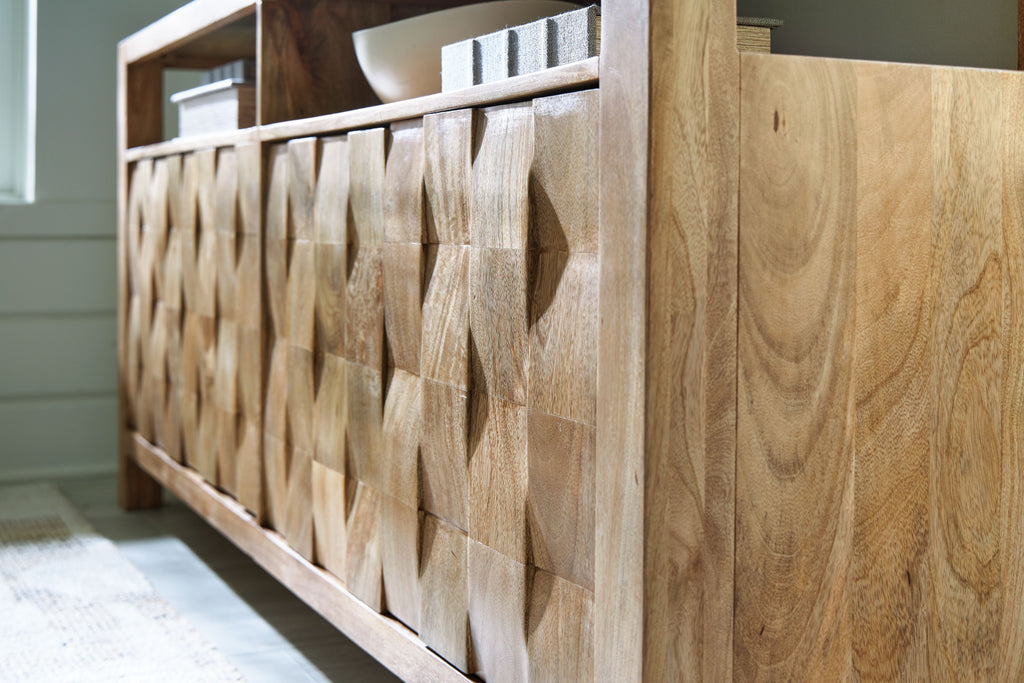 Hudwick - Natural Brown - Accent Cabinet