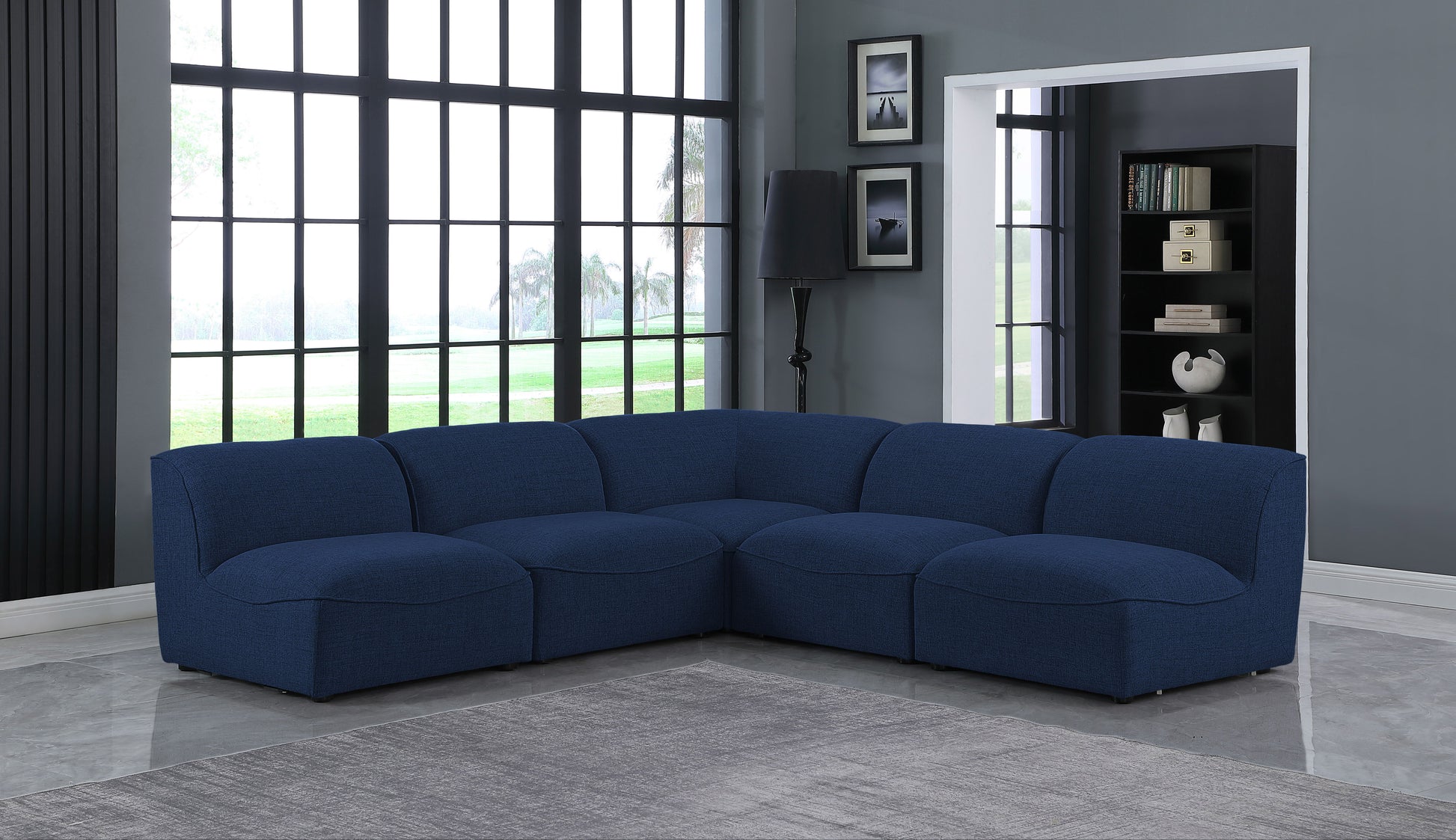 Miramar - 5 Piece Modular Sectional