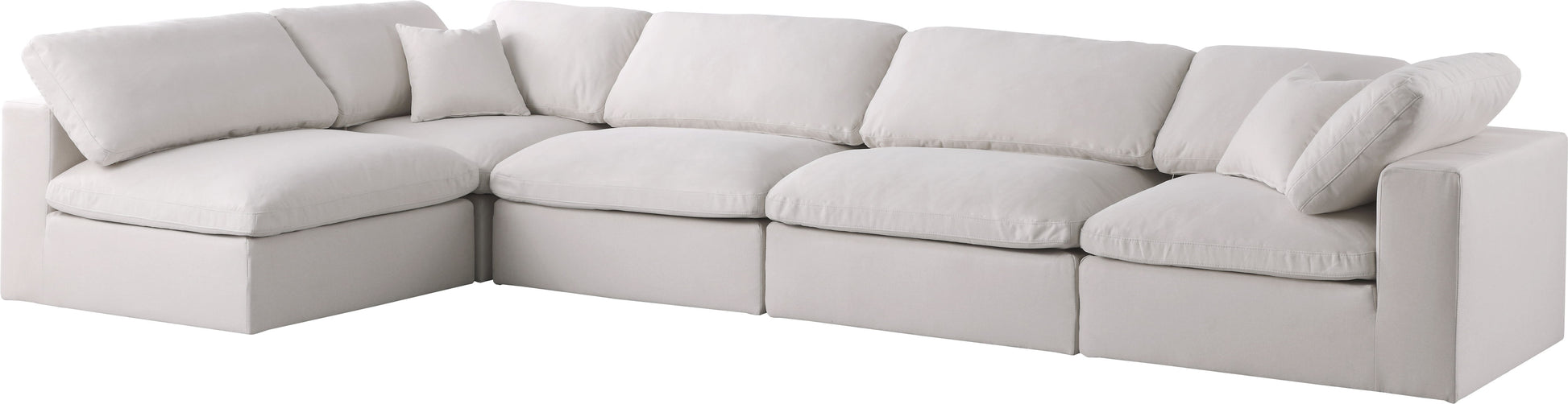 Plush - 5 Piece Modular Sectional