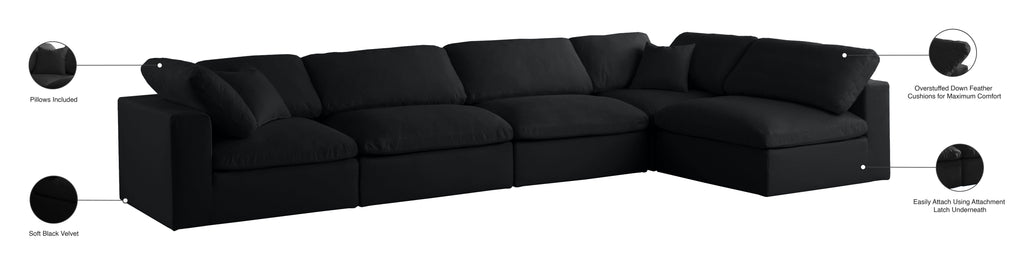 Plush - 5 Piece Modular Sectional