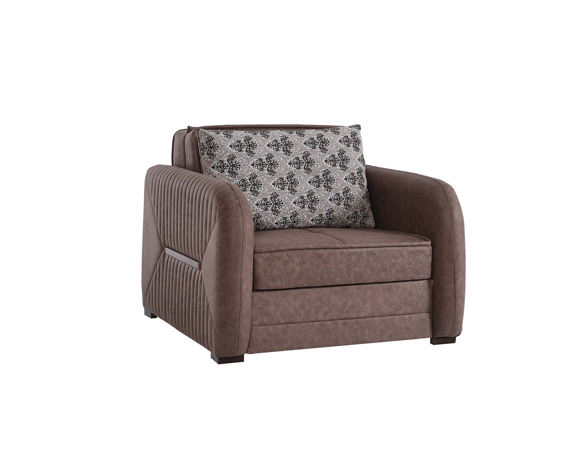 Ottomanson Speedy - Upholstered Convertible Armchair With Storage