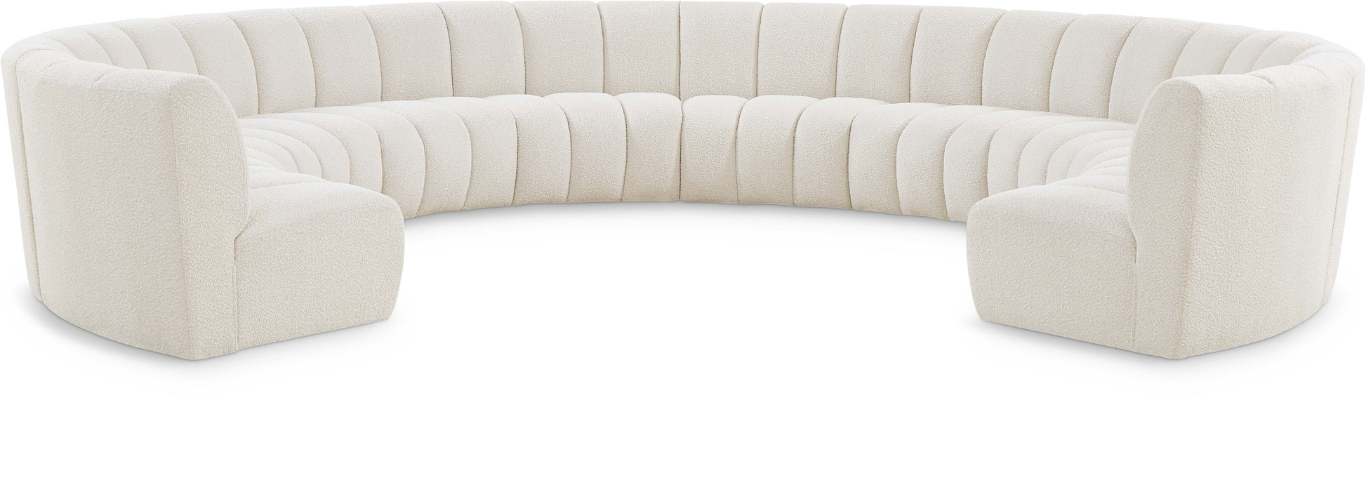 Infinity - 10 Piece Modular Sectional - Cream
