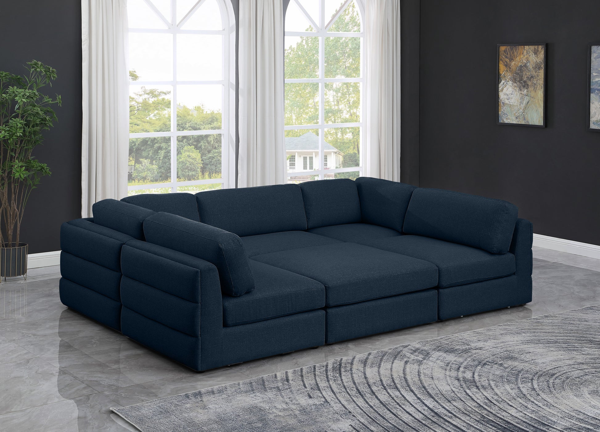 Beckham - 6 Piece Modular Sectional