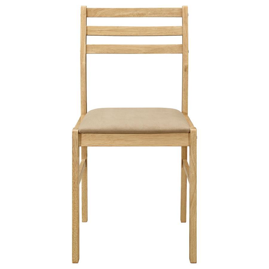 Bucknell - 3 Piece Round Drop Leaf Dining Table Set