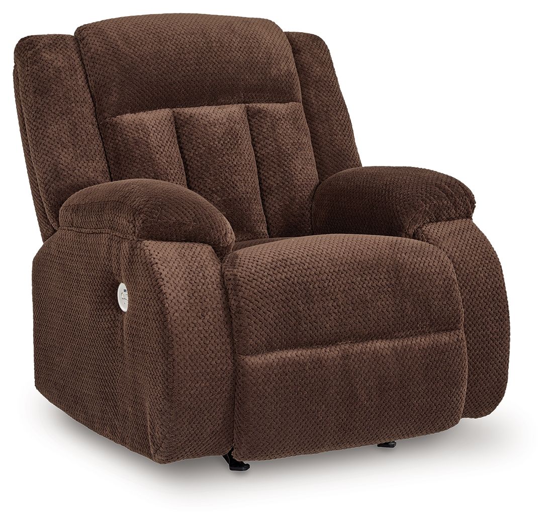 Free Wake - Chocolate - Power Rocker Recliner