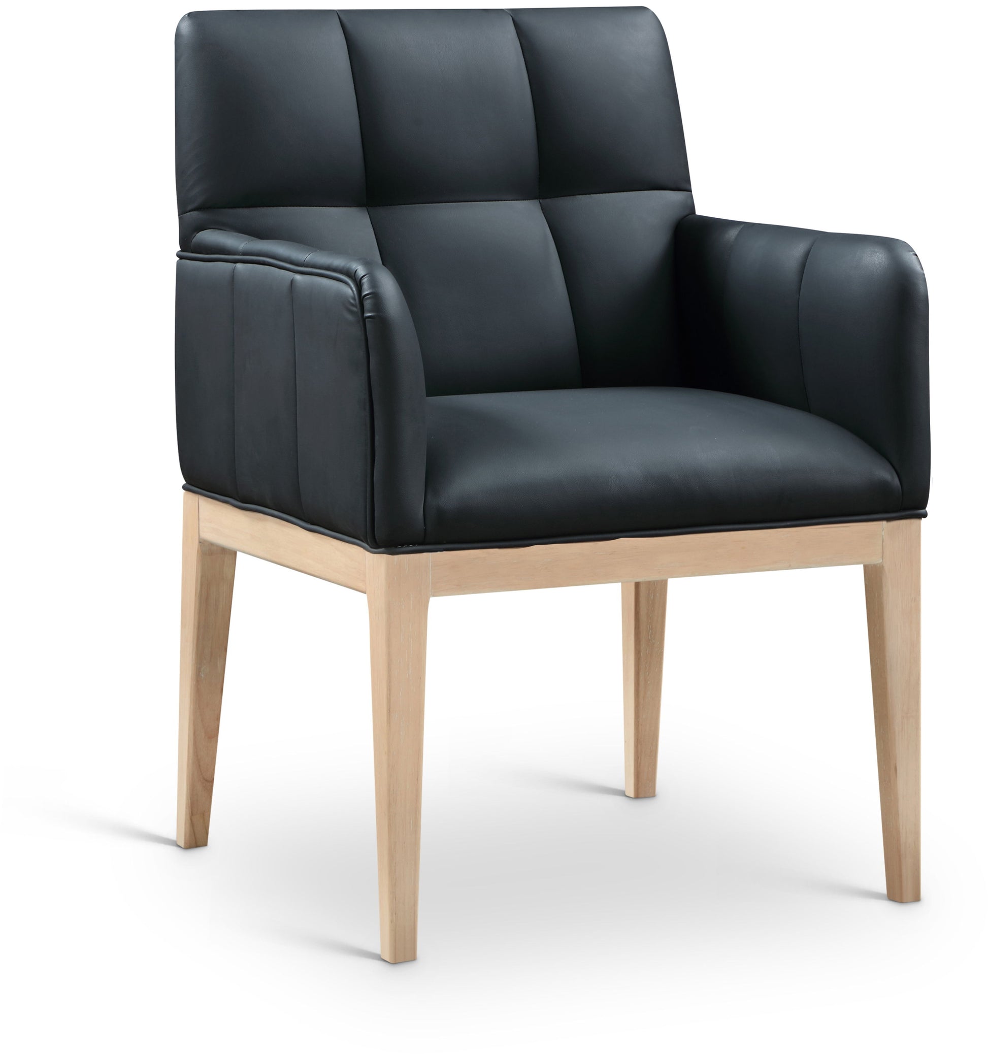 Adrian - Dining Arm Chair Set - Light Brown Legs