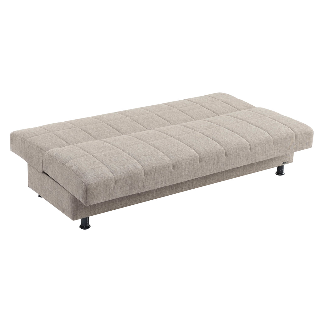 Ottomanson Sasta - Convertible Sofabed With Storage - Living Room Furniture - Bedroom Couch For Small Rooms - Studio Apartment Essentials