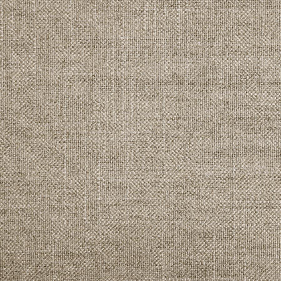 Chloe - Upholstered Full Panel Headboard - Oatmeal