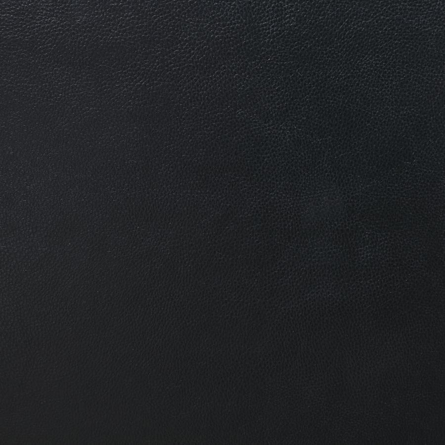 Hewitt - Leather Upholstered Power Reclining Sectional - Black