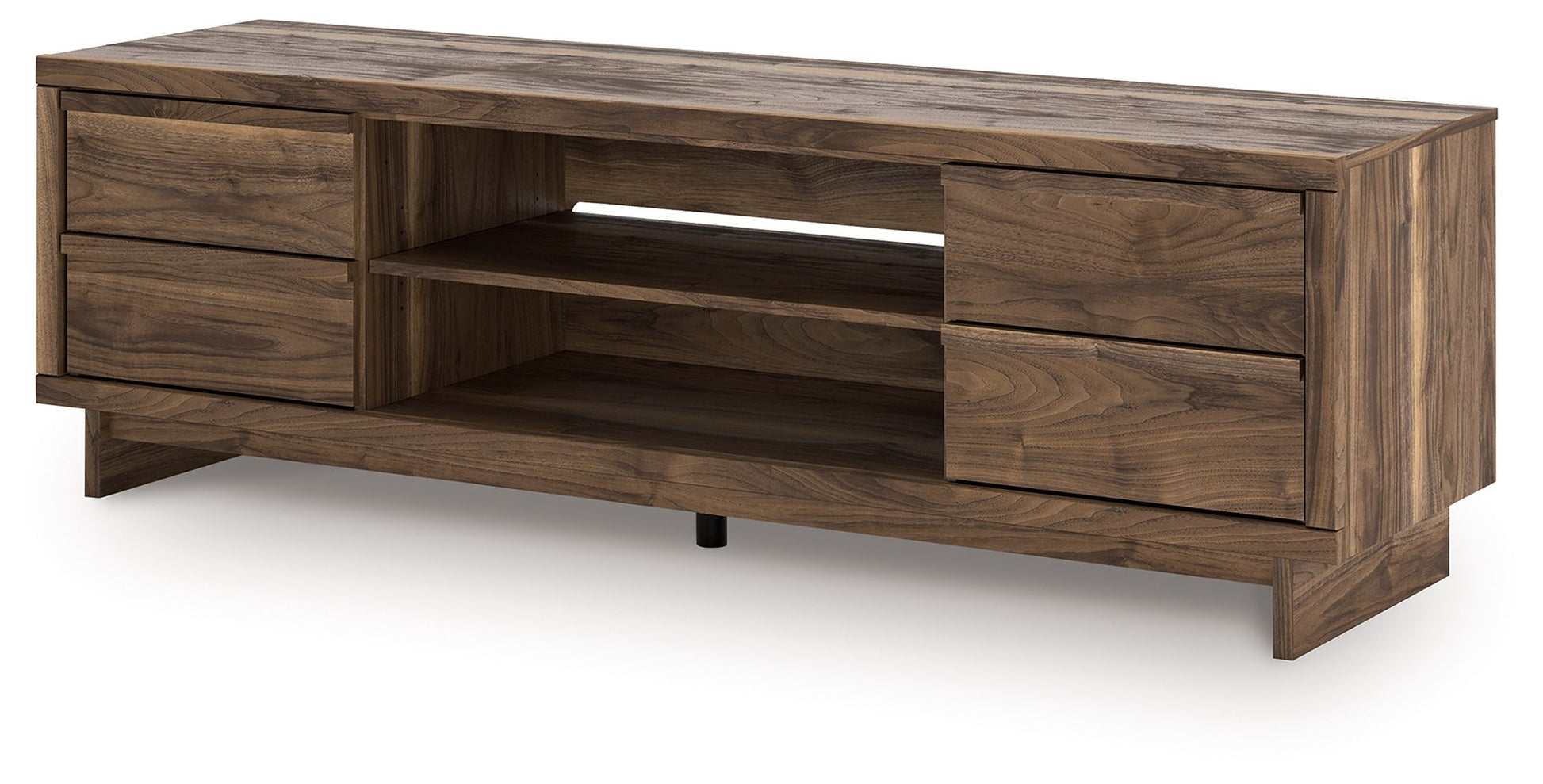 Zadilyn - Brown - XL TV Stand With Fireplace Option
