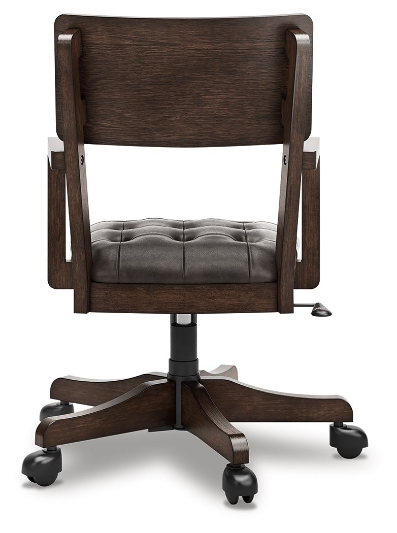 Breckington - Dark Brown - Home Office Desk Chair