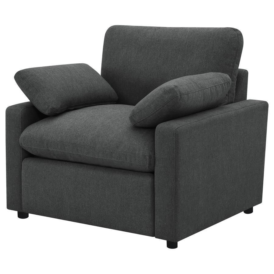 Collins - Upholstered Power Recliner Chair