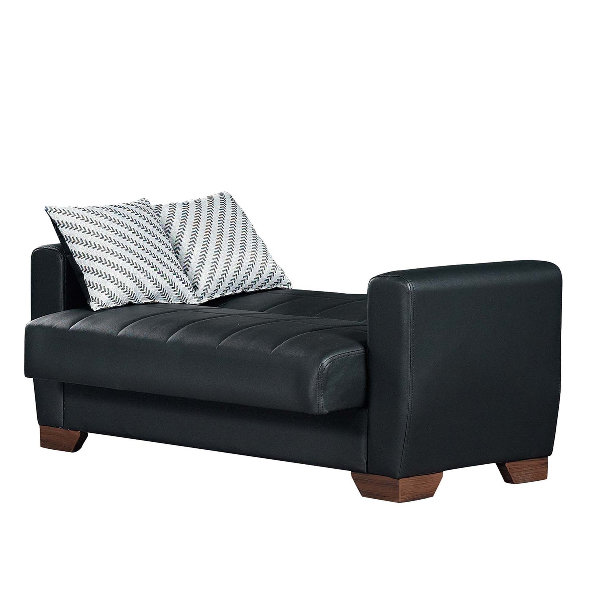 Ottomanson Barato - Upholstered Convertible Loveseat With Storage