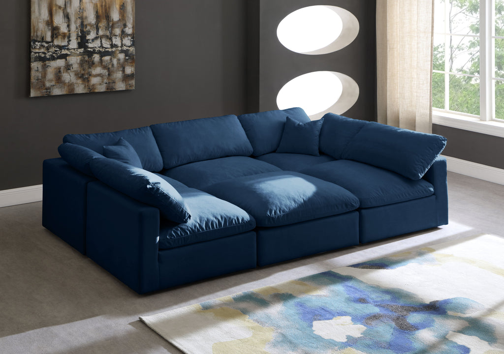 Plush - 6 Piece Modular Sectional