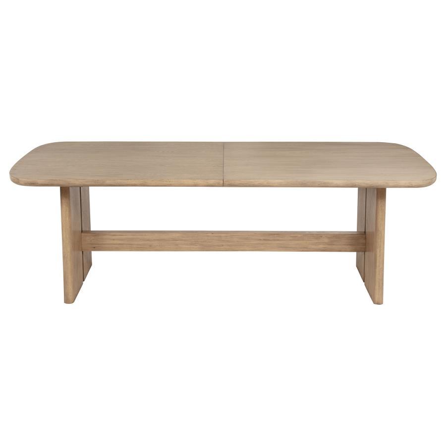 Kailani - Rectangular Wood Dining Table - Beige Oak