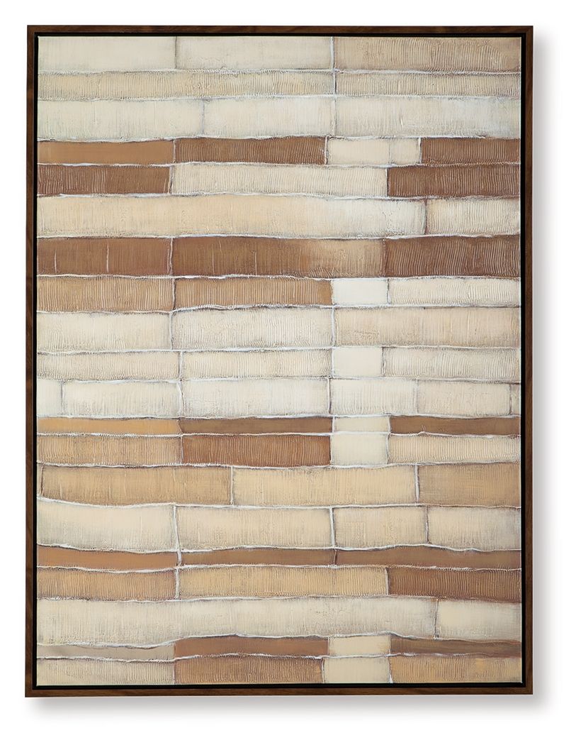Kalanmore - Brown / Tan / White - Wall Art