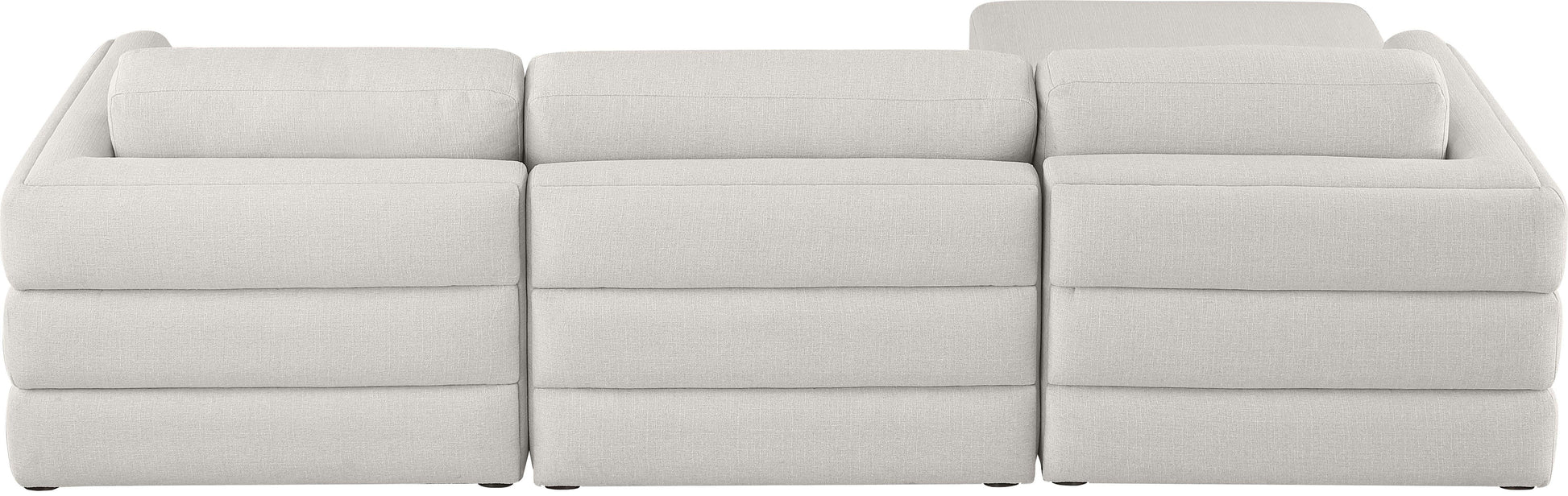 Beckham - 4 Piece Modular L-Sahped Sectional