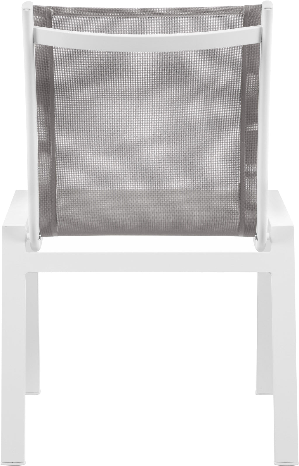Nizuc - Outdoor Patio Dining Chair With White Frame (Set of 2)