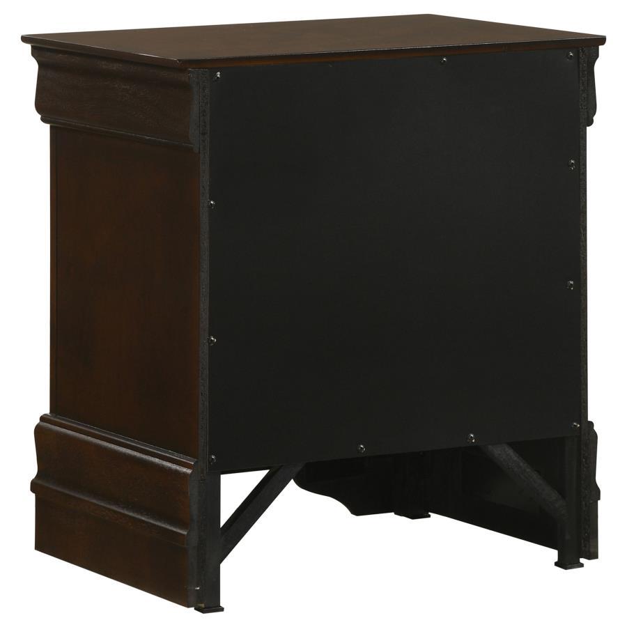 Louis Philippe - Two-drawer Nightstand