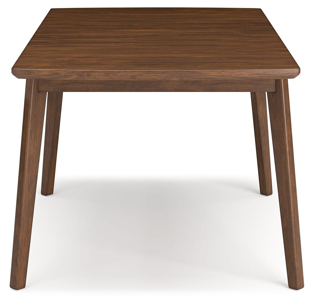 Lyncott - Brown - Rectangular Dining Room Butterfly Extension Table