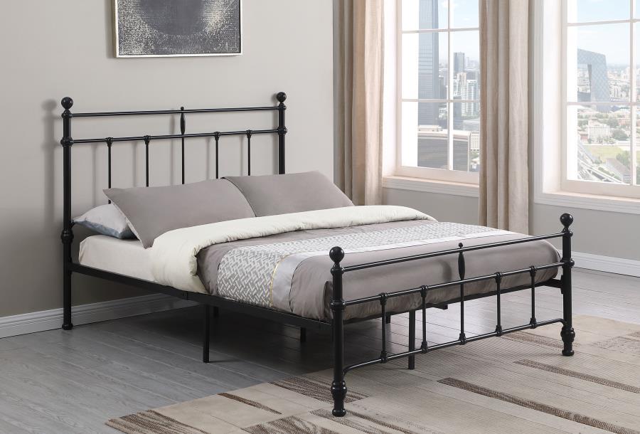 Novak - Metal Open Frame Bed