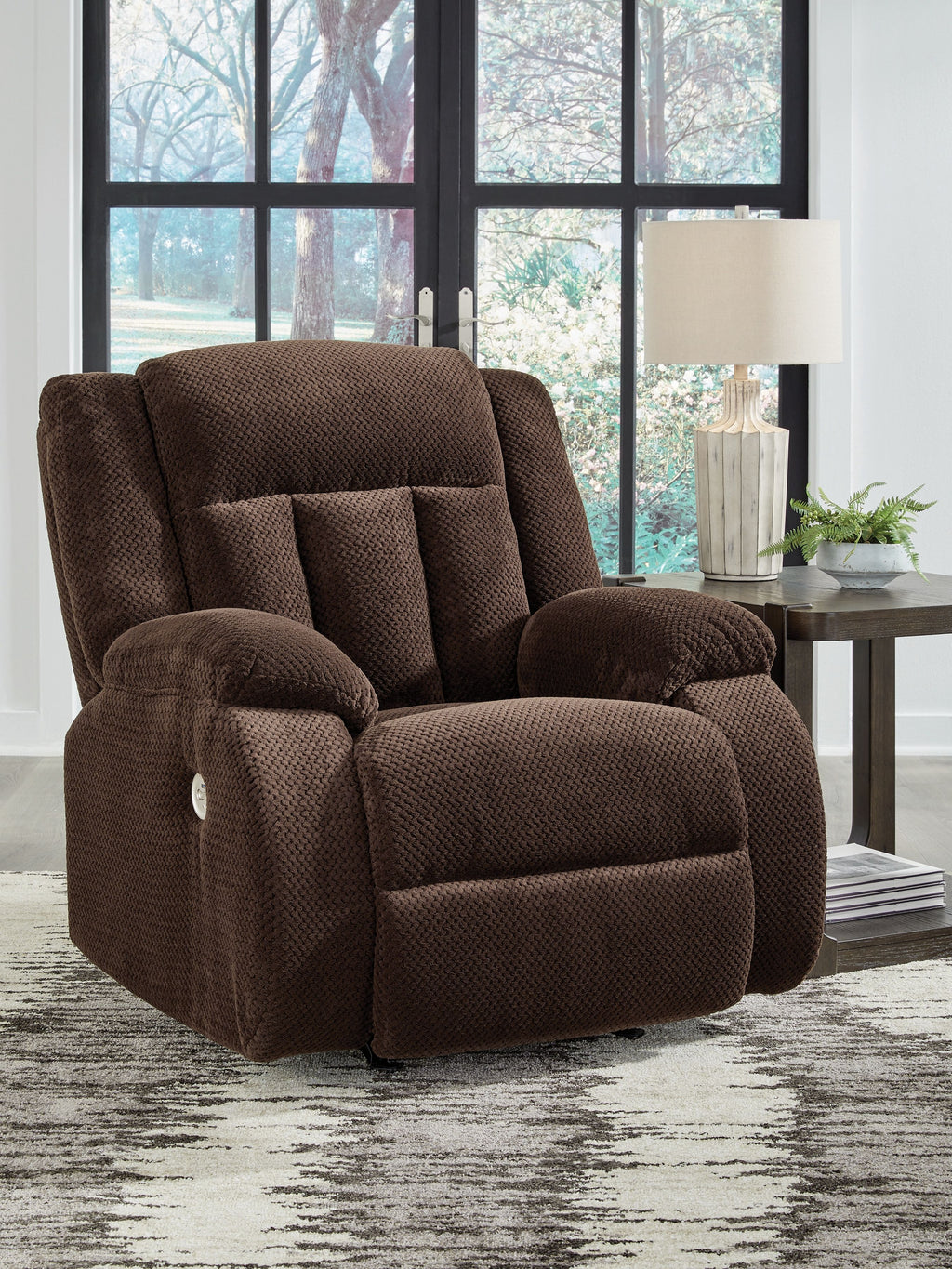 Free Wake - Chocolate - Power Rocker Recliner