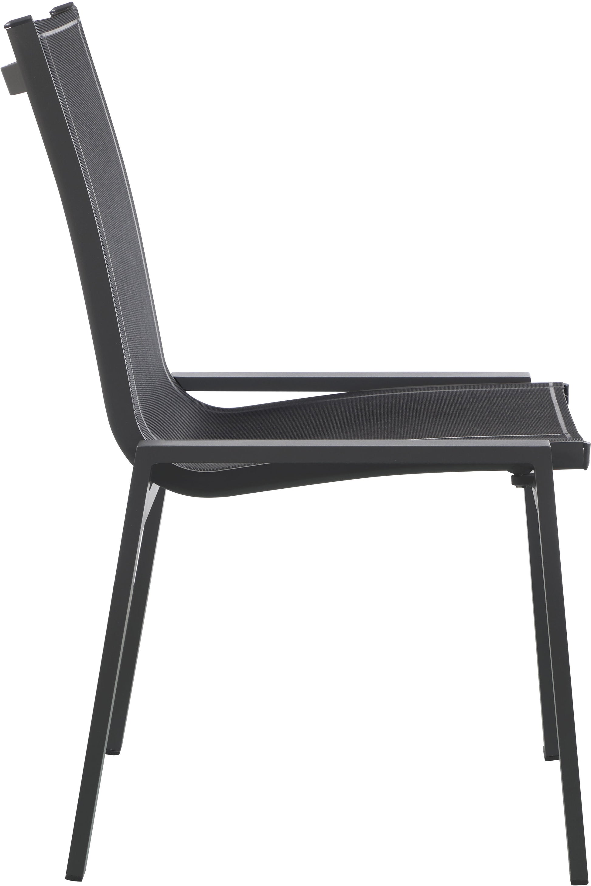 Nizuc - Outdoor Patio Dining Chair With Gray Frame (Set of 2)