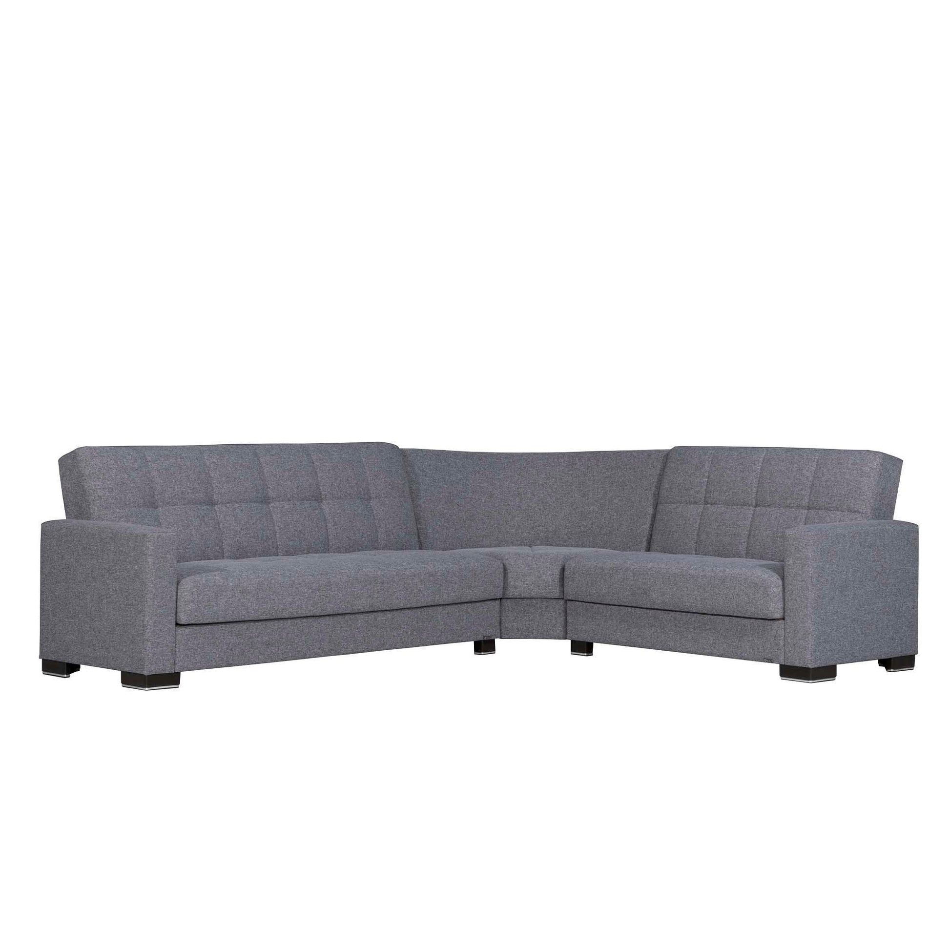 Ottomanson Armada - Upholstered Convertible Sectional With Storage - Polyester