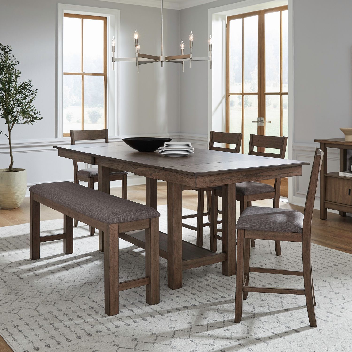 Brook Bay - Optional Gathering Trestle Table Set
