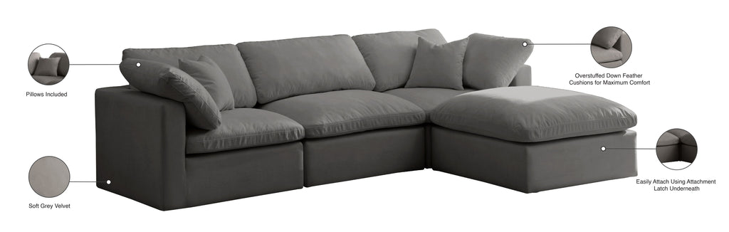 Plush - 4 Piece Modular Sectional