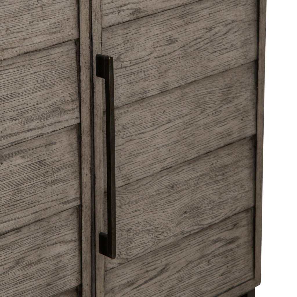 Pelicans Buff - 74" Accent TV Console - Gray