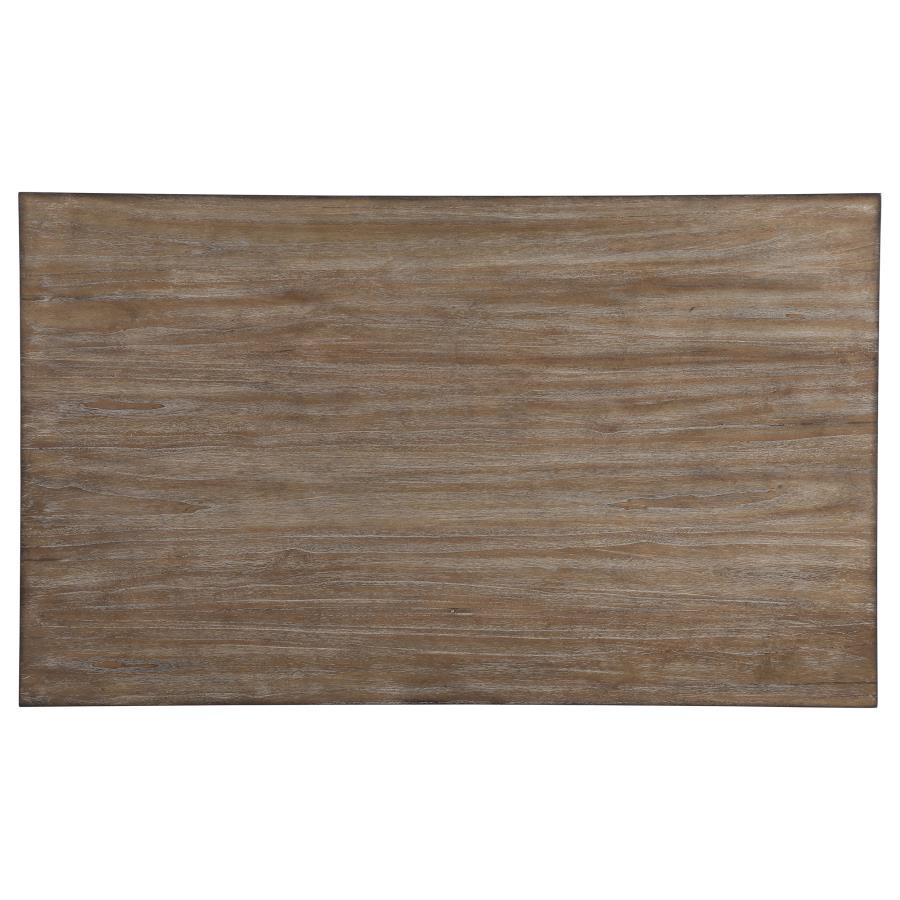 Fortress - 7 Piece Rectangular Dining Set - Vintage Vanilla