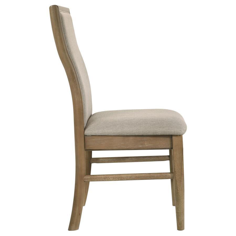 Adina - Upholstered Dining Side Chair (Set of 2) - Barley